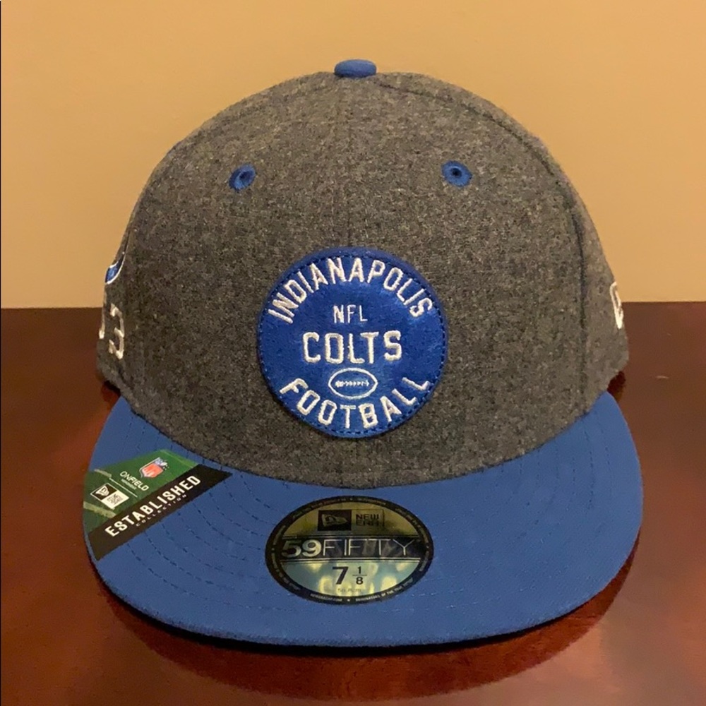 Indianapolis Colts NewEra 59Fifty Fitted 7 1/8 Hat